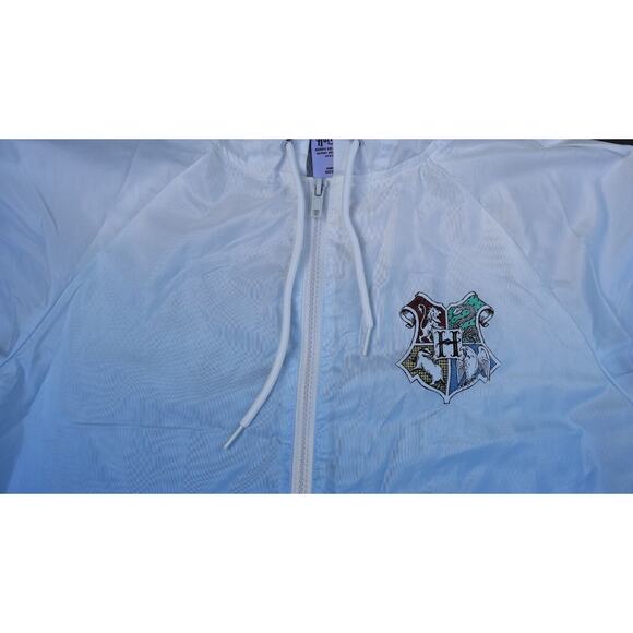 HARRY POTTER HOGWARTS Jacket/Wind Breaker. Light Weight Rain 1/2 Zip X-Small. - Picture 4 of 14